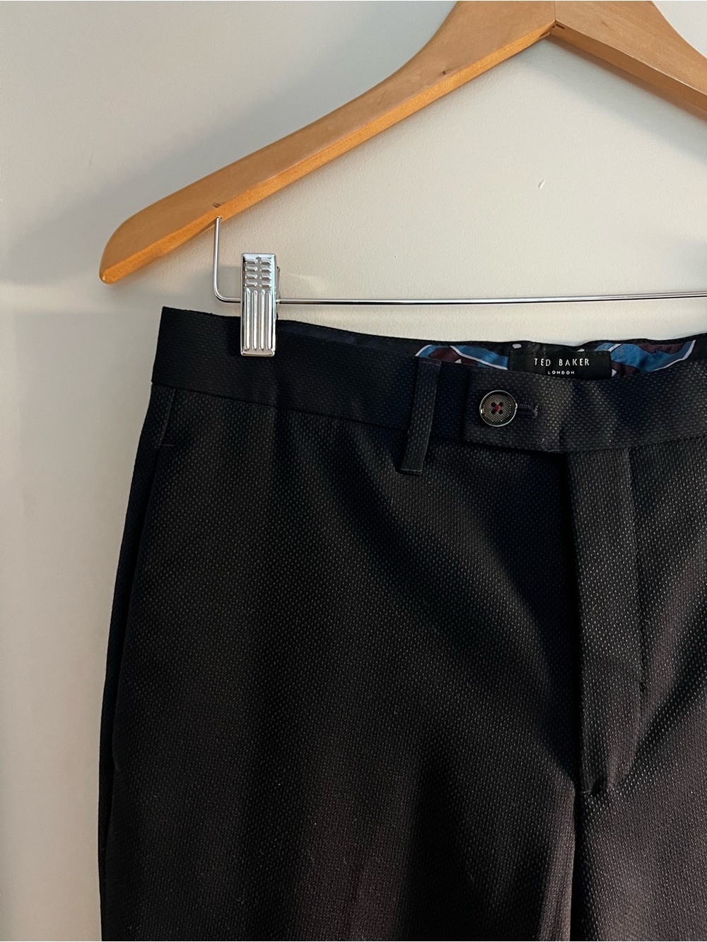 Ted Baker Dark Navy Dress Pants